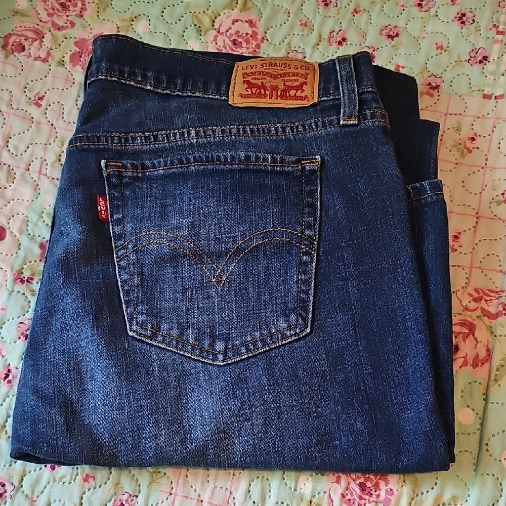 Levi's Women's Boot Cut Jeans - Dark Blue